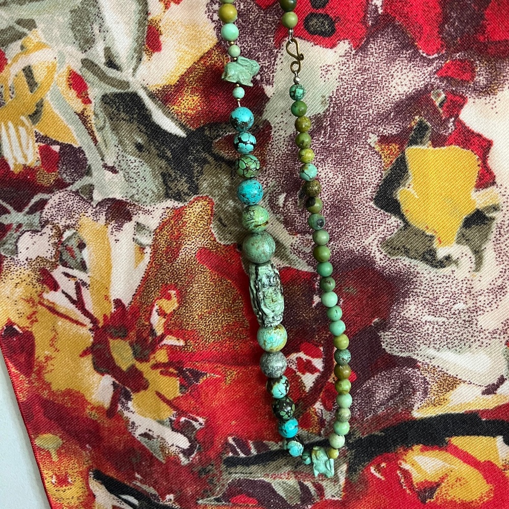 Antique Jade Necklace